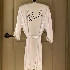 Bride robe